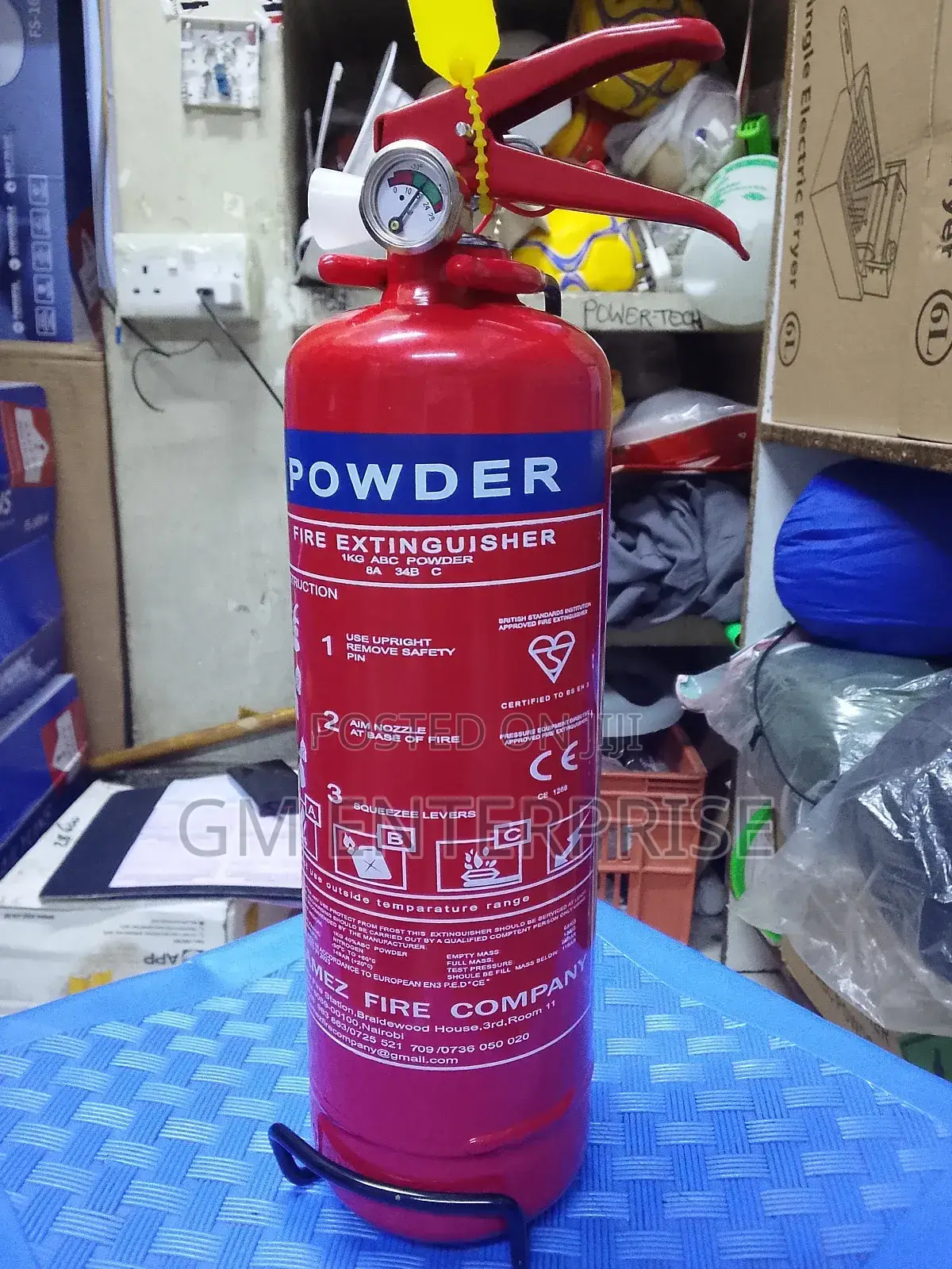 Dry Powder 1 Kg Fire Extinguisher Abc