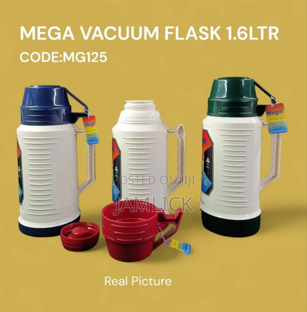 1.5 Litres Premium Vacuum Flask – Mega Brand - Bn