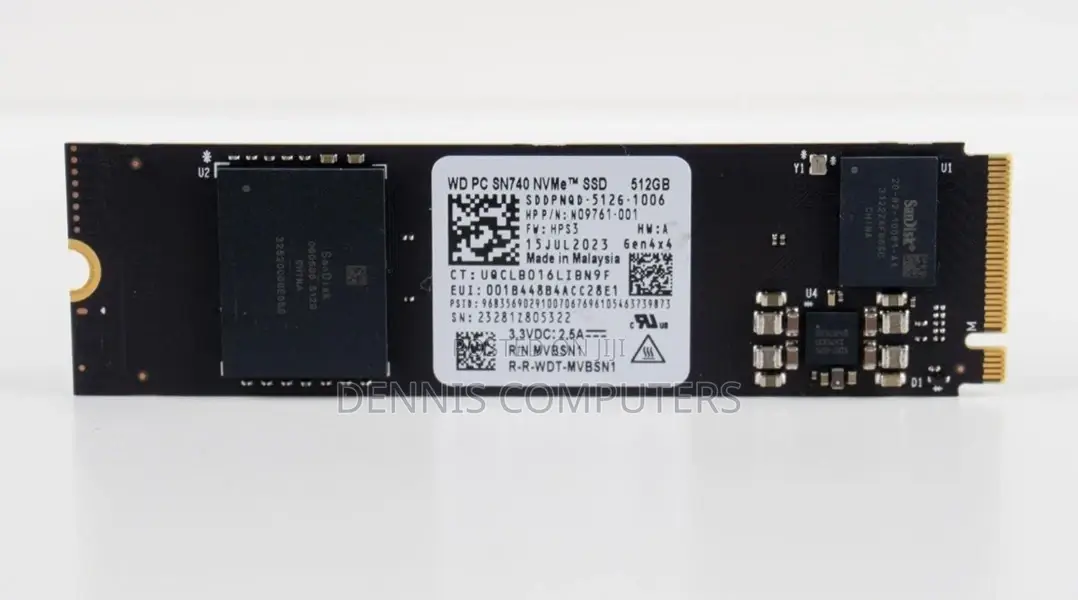 Western Digital 512gb SSD Nvme Hard Disk