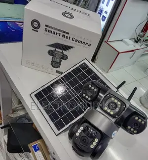 New Wireless 4g Tripple Lens V380pro 4g Solar Security Camera Ptz