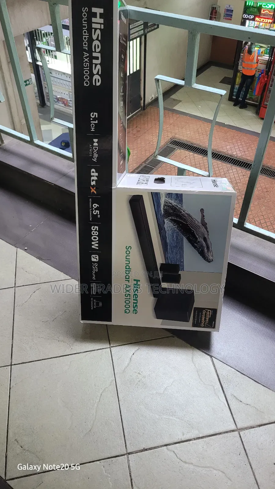 Hisense Soundbar Ax5100q, a 5.1 580w