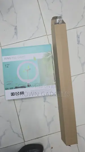 12-Inch Led Ring Light With Stand Phone Holder