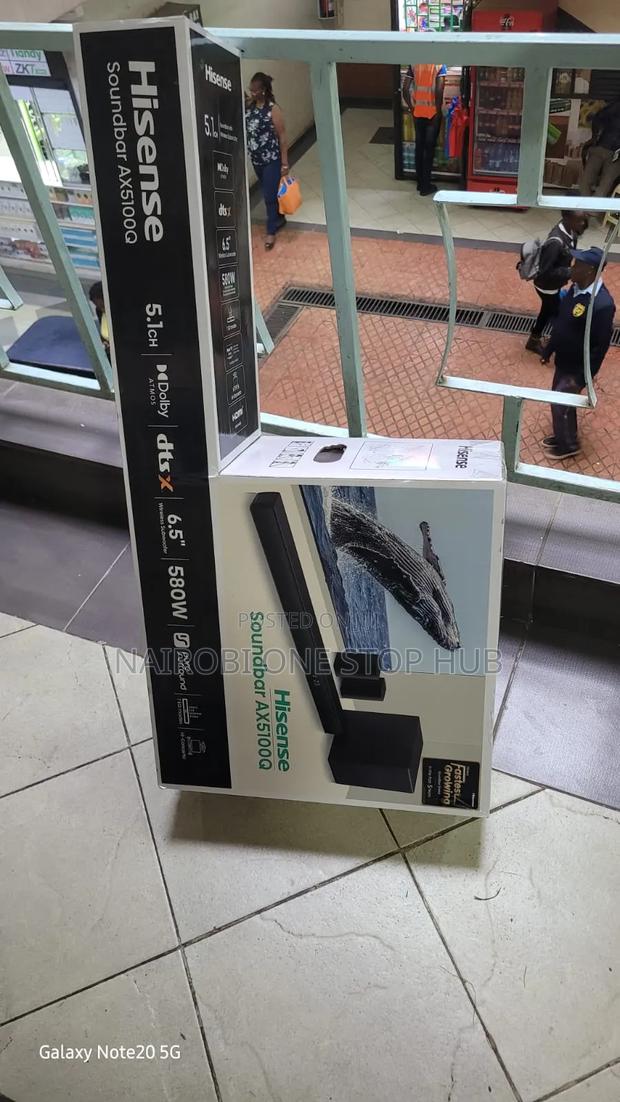 Hisense 580watts Ax5100q Soundbar – 580w Powerful Bass - thumbnail 2