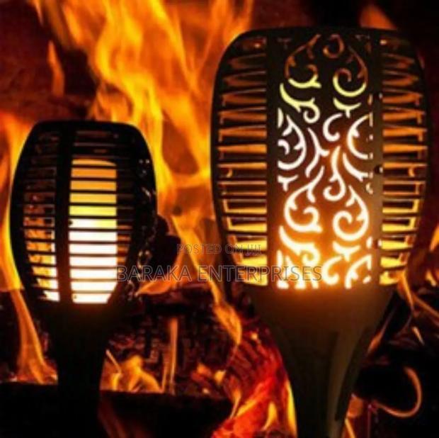 6 Pieces Led Solar Flame Lamp - thumbnail 2
