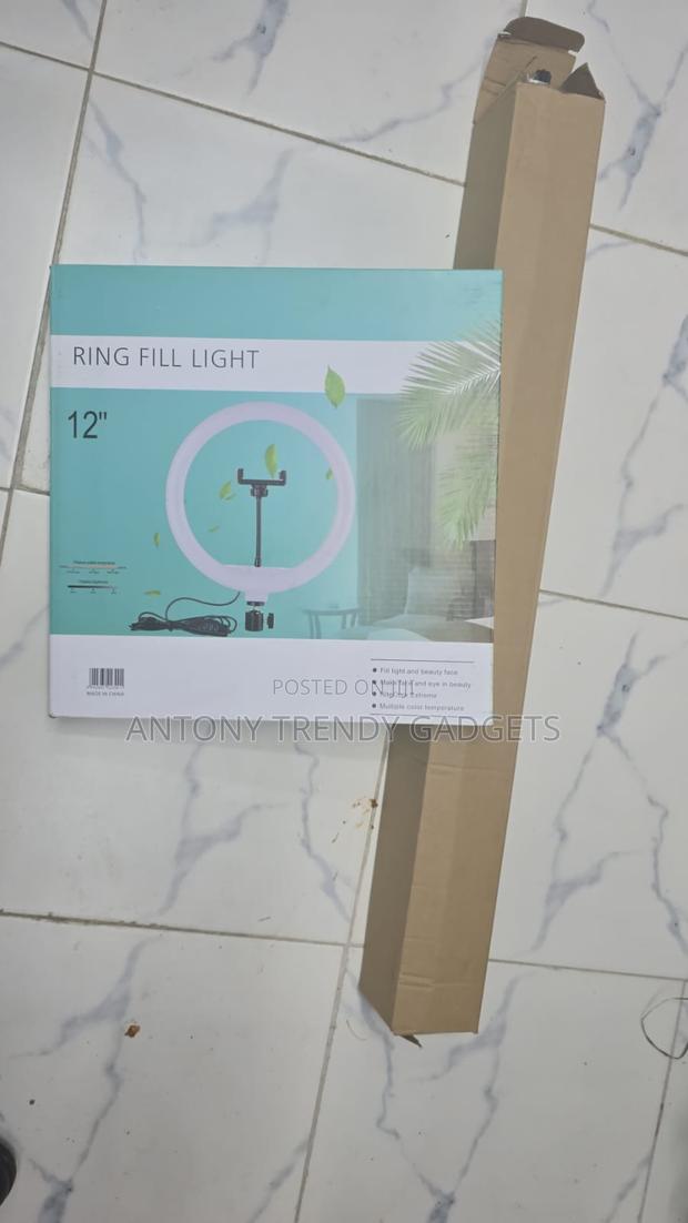 Usb Powered 12-inch Ring Light For Content Creators
