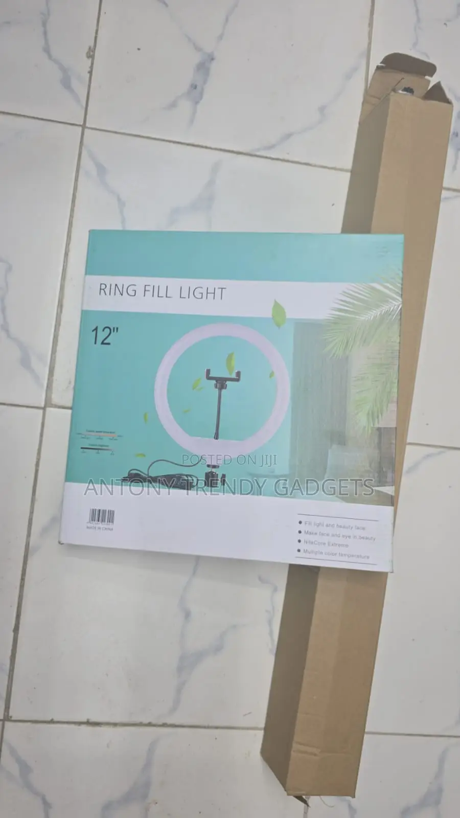 Usb Powered 12-inch Ring Light For Content Creators