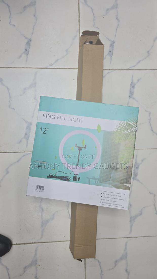 12-inch Led Ring Fill Light With Stand, Led Ring Light With Stand