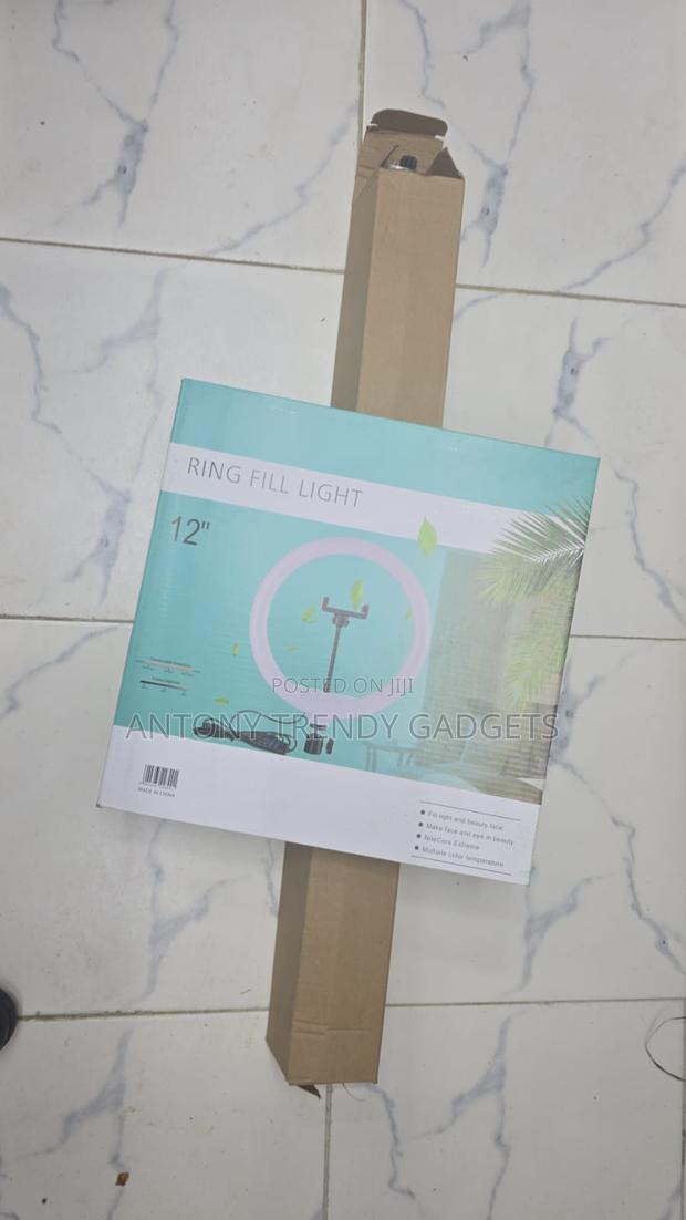 12-inch Led Ring Fill Light With Stand, Led Ring Light With Stand - thumbnail 2