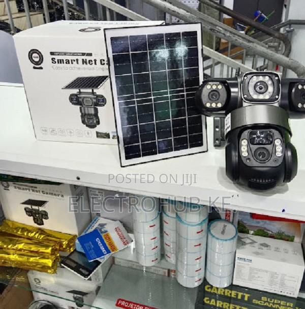 1080p Full Hd V380 Solar 4g Camera - Tripple Lens