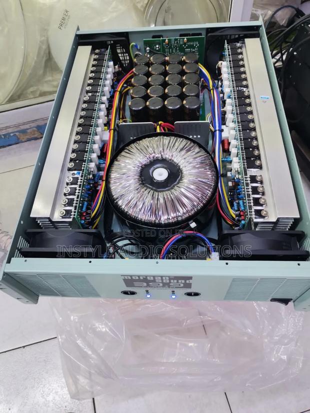 Morgan 39.9 Progressive Powerful 2 Channels Powered Amplifier - thumbnail 3