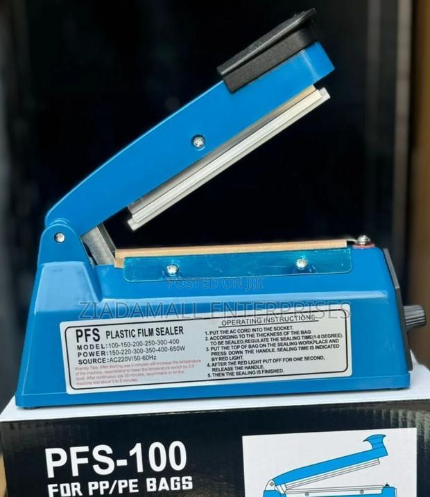 Precision Sealing for Small to Medium Plastic Bags - 100mm Electric