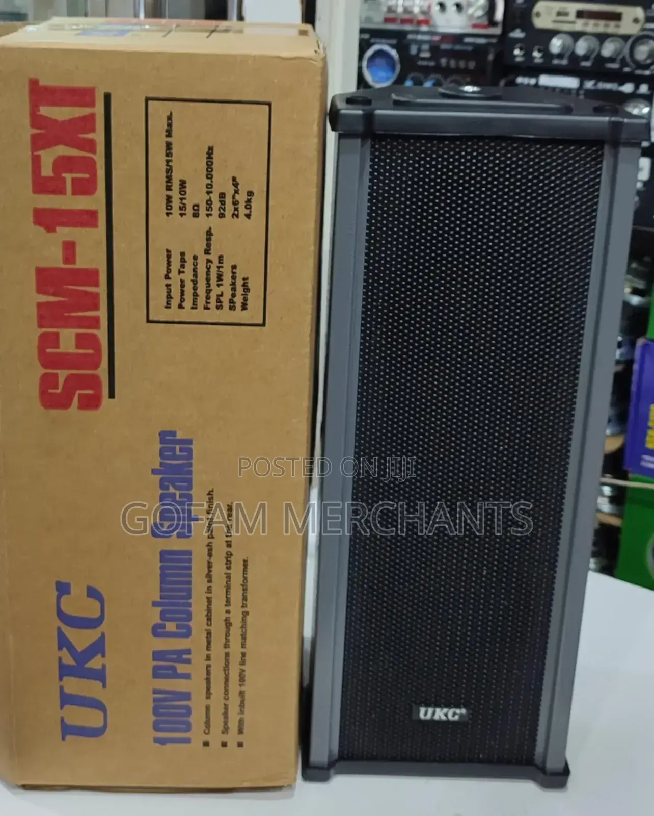 100v Pa Column Speakers 
15xt(2 Spkrs) High Quality
