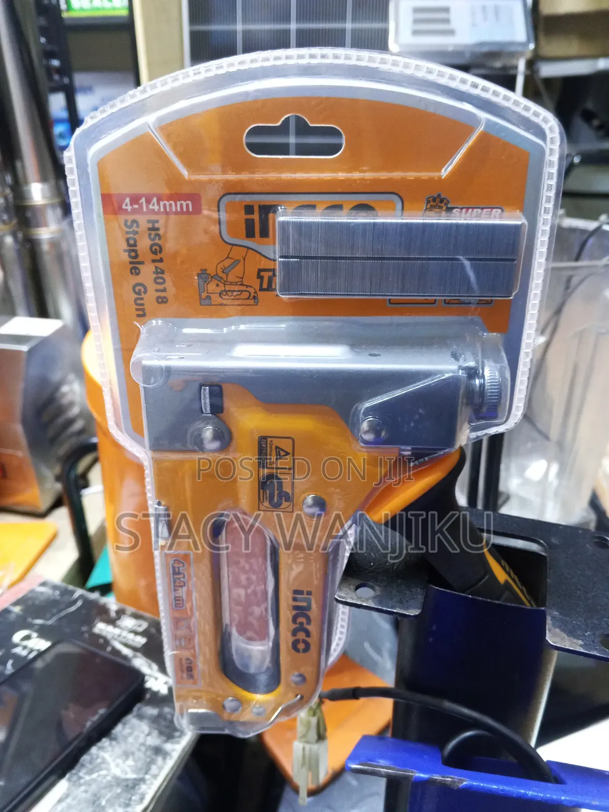 Ingco 4-14mm Staple Gun