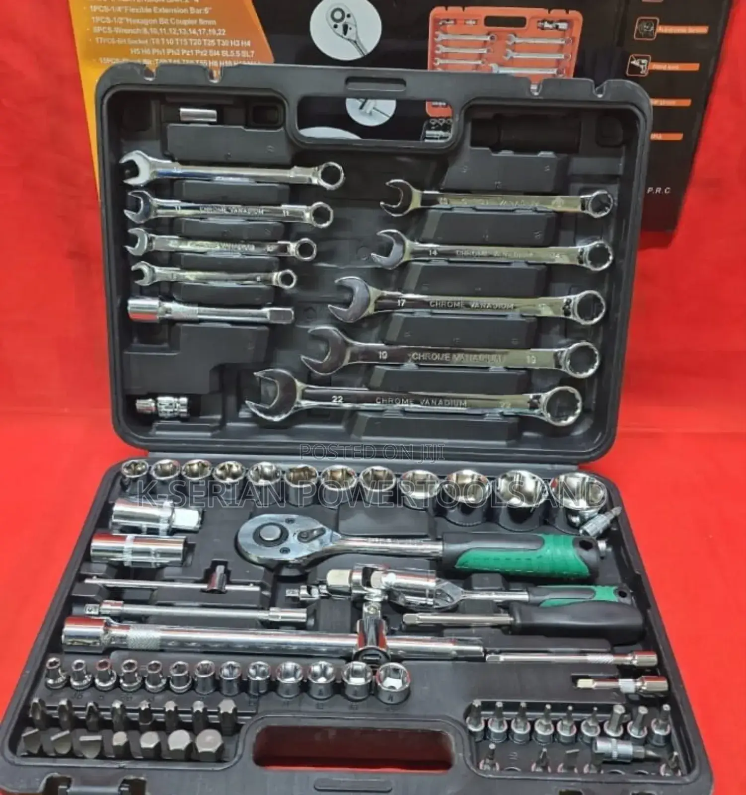 82pcs Socket Spanner/Socket Spanner