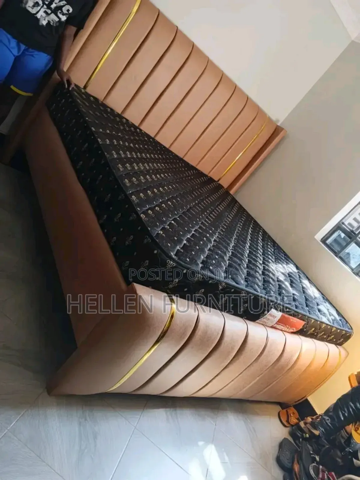 Bed 5by6 Super Bed Brown