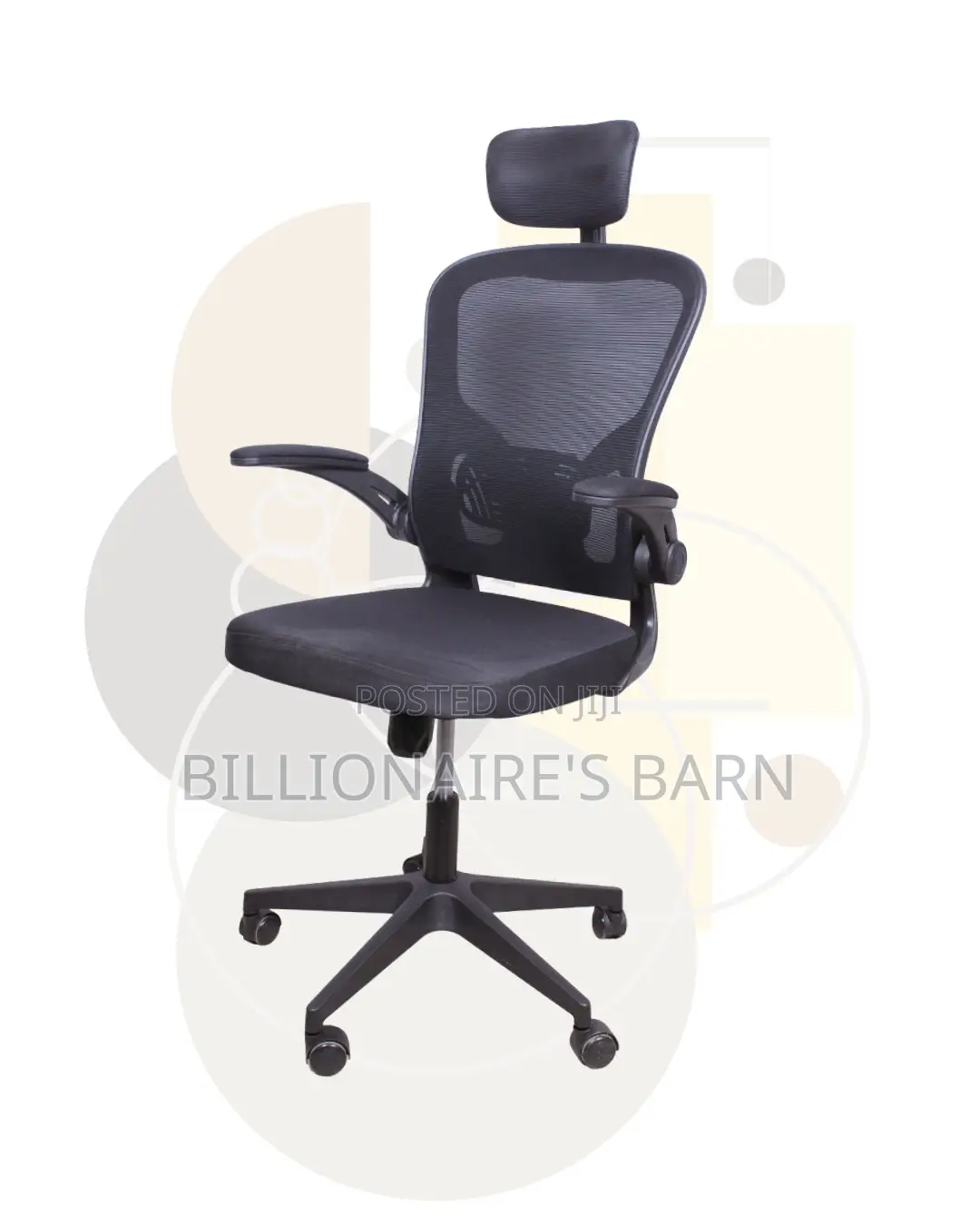 Grey Ergonomic Mesh Chair | Cool Airflow for Warm Afternoons |