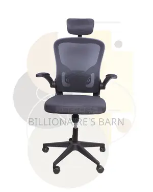 Grey Ergonomic Mesh Chair | Cool Airflow for Warm Afternoons |
