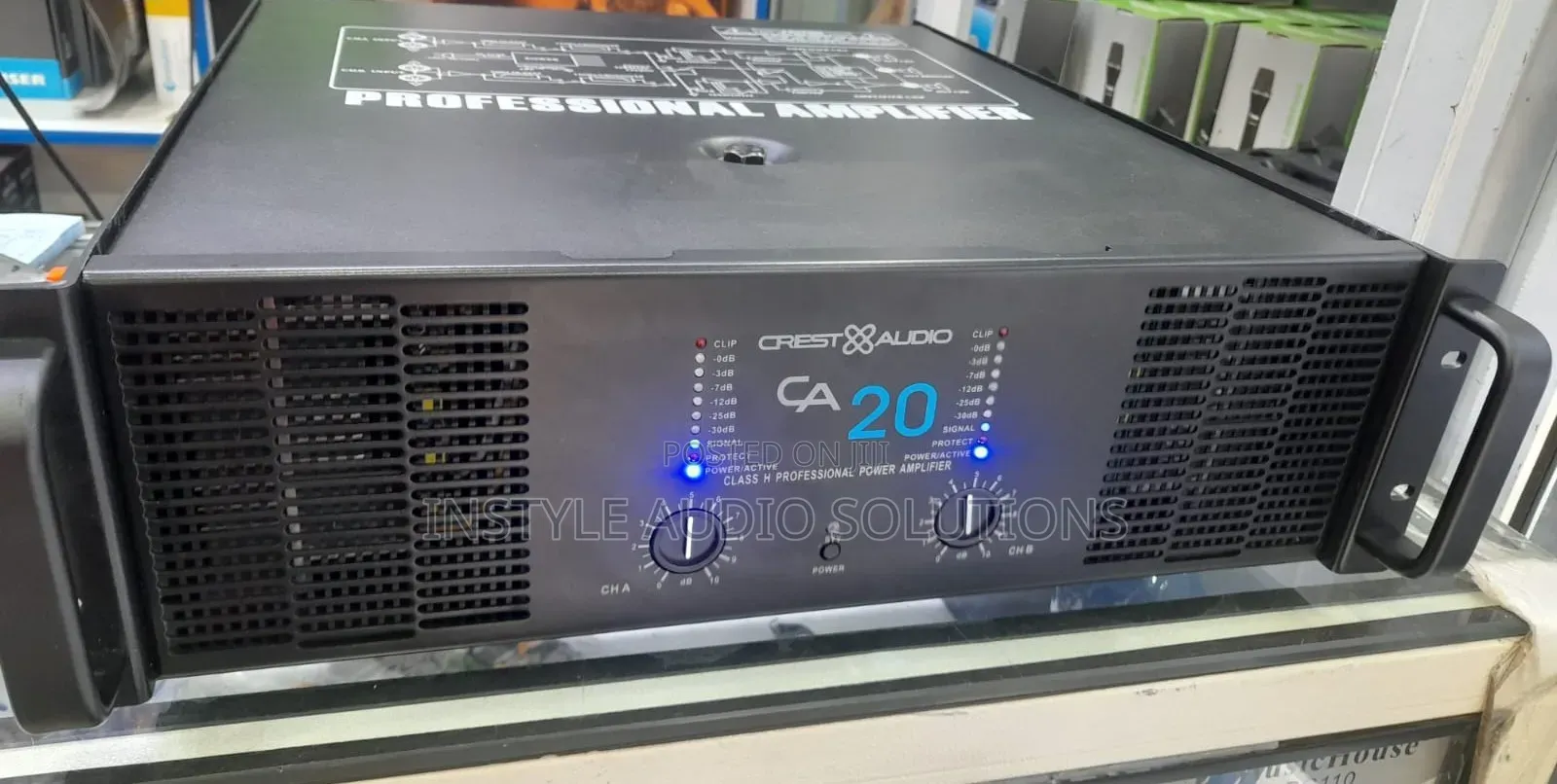 Long Press Crest Audio Ca20 Powerful Amplifier
