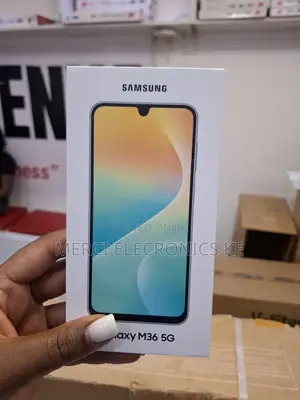 New Samsung Galaxy M36 5G 128 GB Black