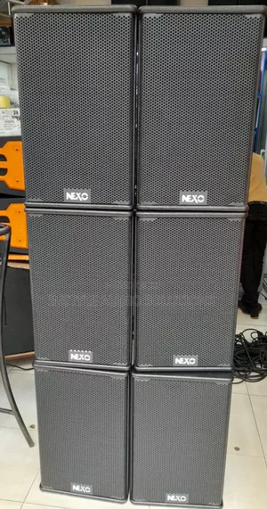 (2)15" Nexo Mid Range Speaker -18" Single Bass Speaker Pay on Delivery