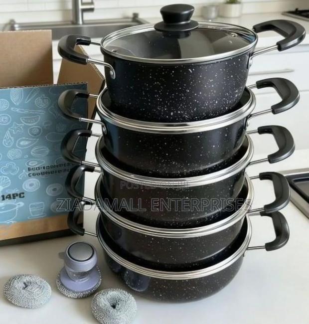 14-Piece Non-Stick Cookware Set – Complete Kitchen Solution - main view