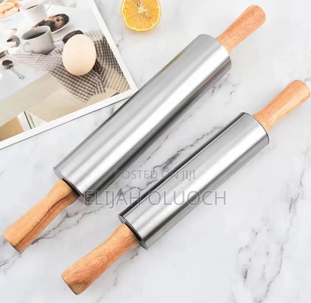 Stainless Rolling Pin - main view