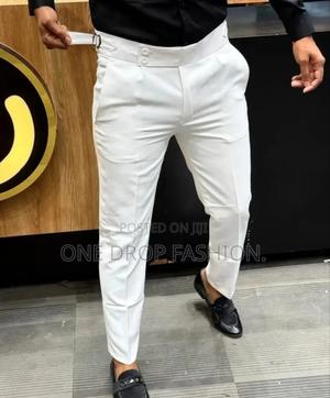 White Ghurka Pants - main view