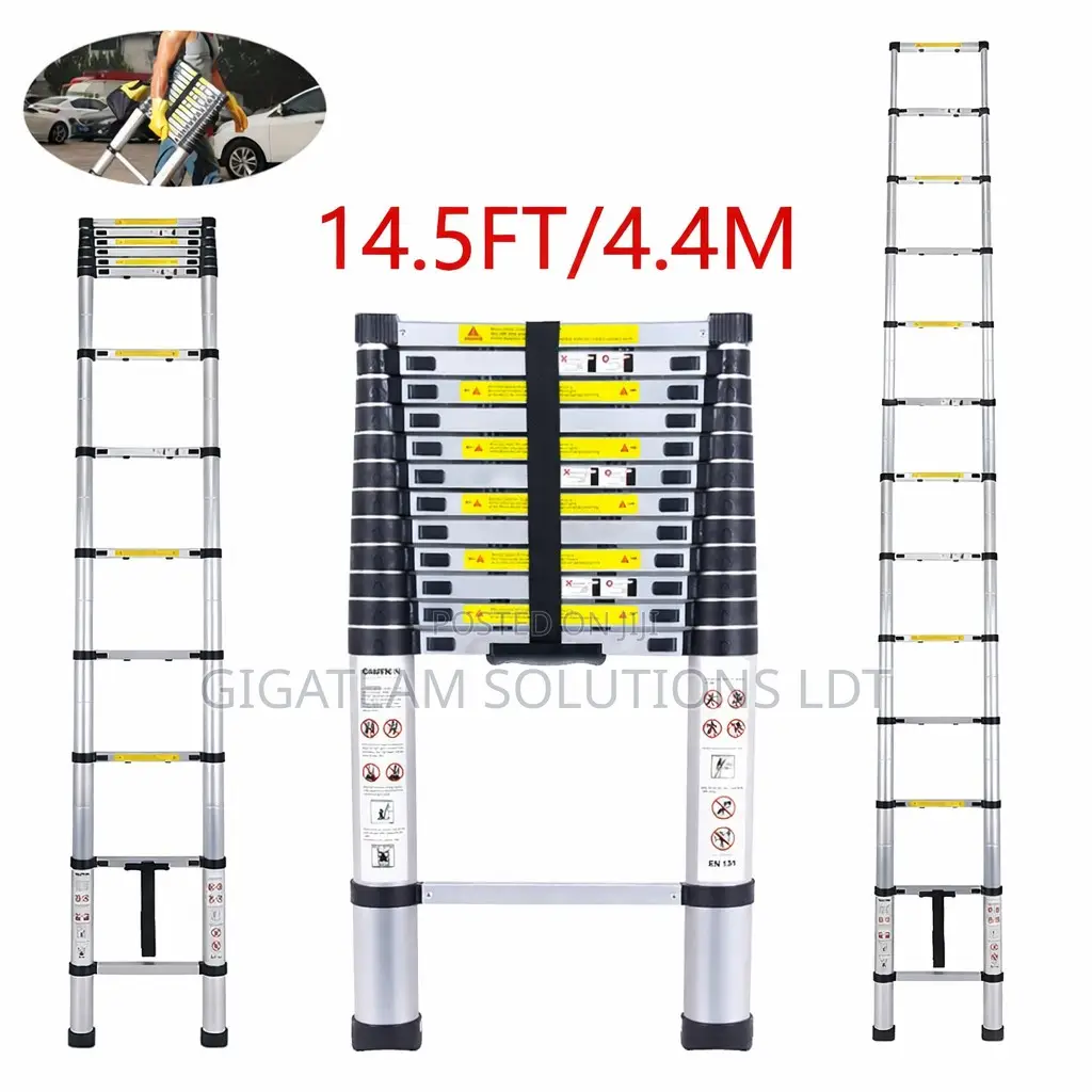4.4meters Single Telescopic Ladder