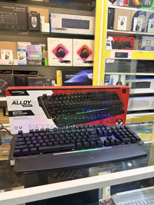 Hyper X Alloy Mkw100 Mechanical RGB Gaming Keyboard With Wrist Wrest