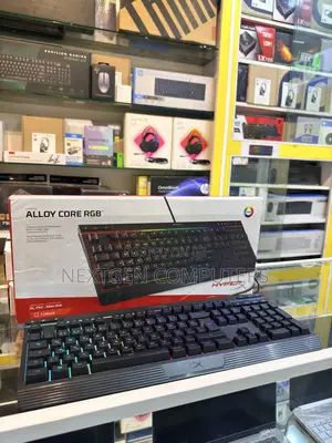 Hyper X Alloy Mkw100 Mechanical RGB Gaming Keyboard With Wrist Wrest