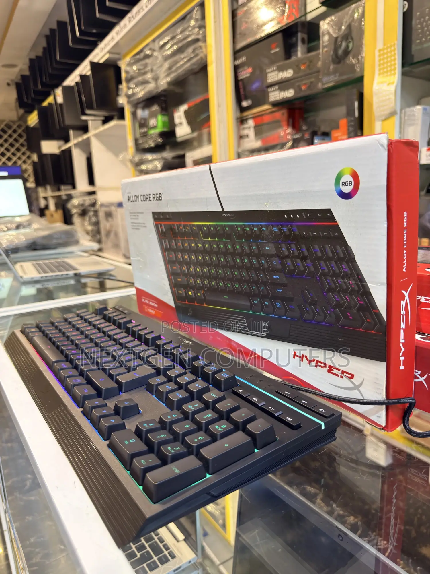 Hyper X Alloy Core RGB Gaming Mechanical Keyboard