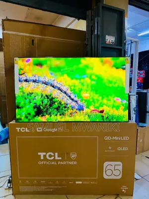 TCL 65′′ Premium Qd-Miniled Google Tv 144hz Dolby Vision and Atmos