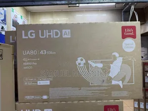 Lg 43′′ Ua80 Series Smart Ai Uhd Tv Latest Model
