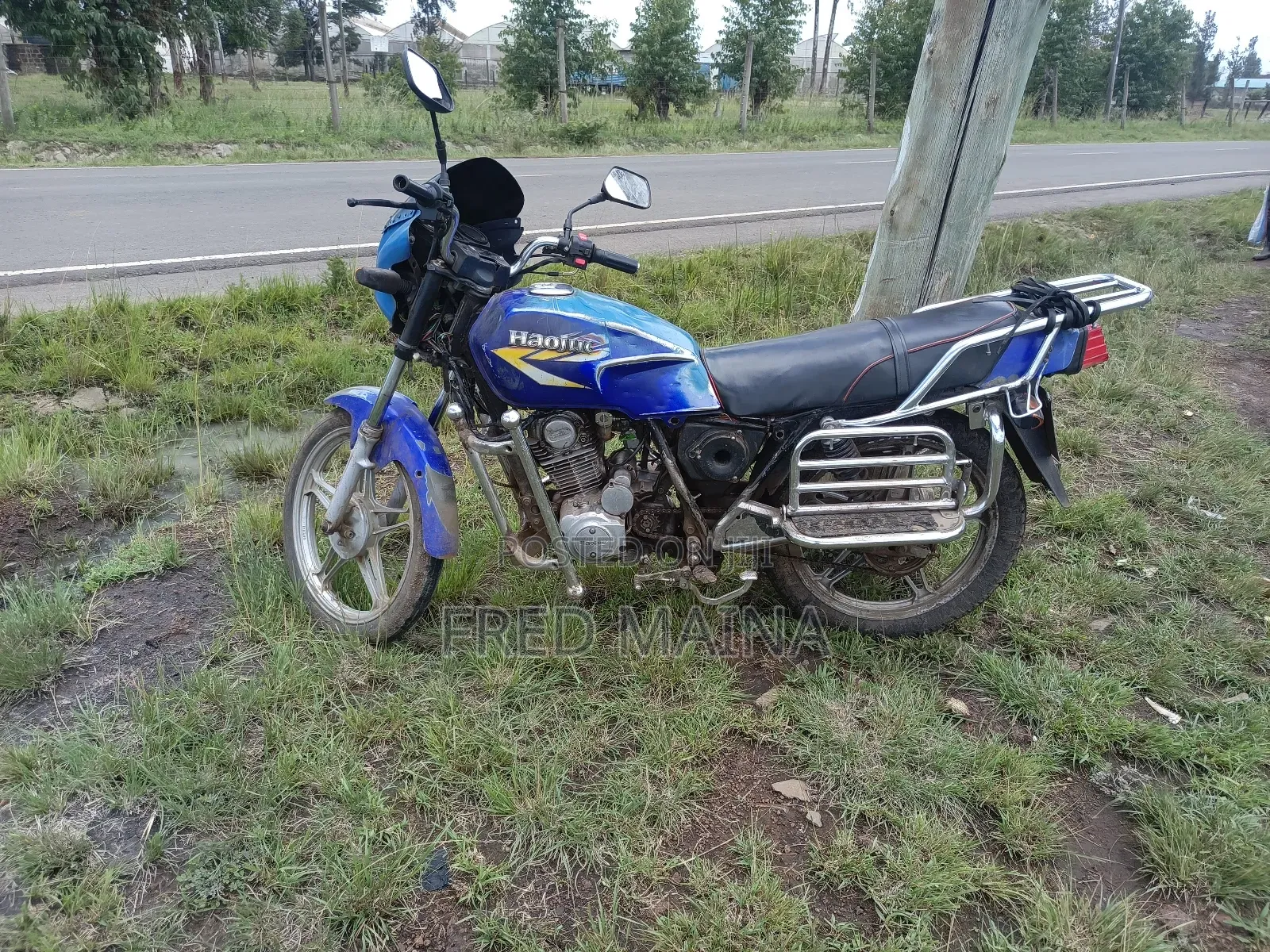 Haojue DH150 2016 Blue