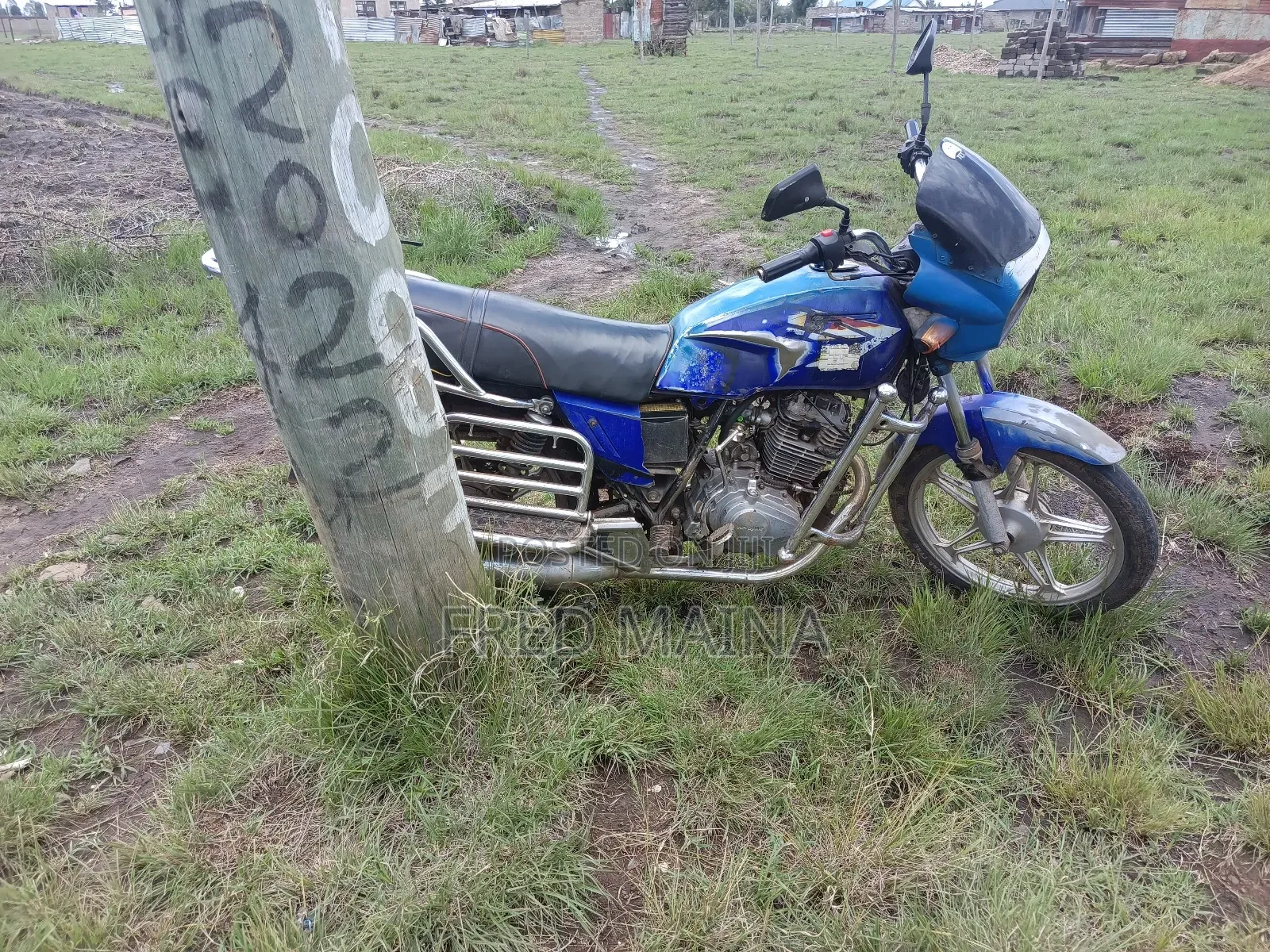 Haojue DH150 2016 Blue