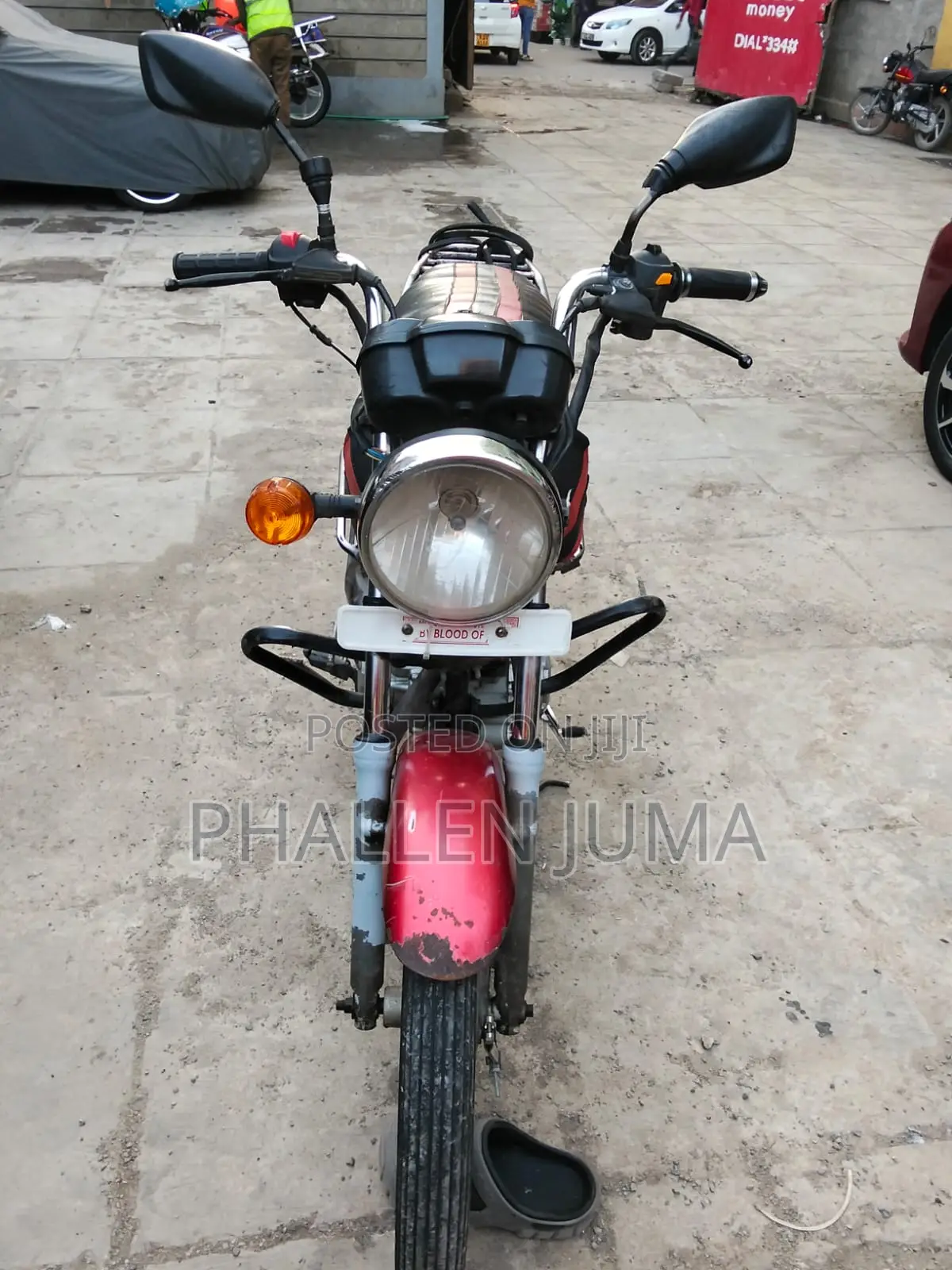 TVS HLX 125 2023 Red