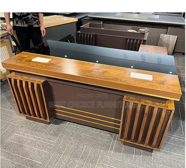 Office Desk : Advanced 1.4 Meters Executive Office Desk - thumbnail 5