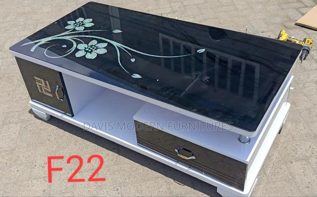 Glass Top Glass With Drawers - main view