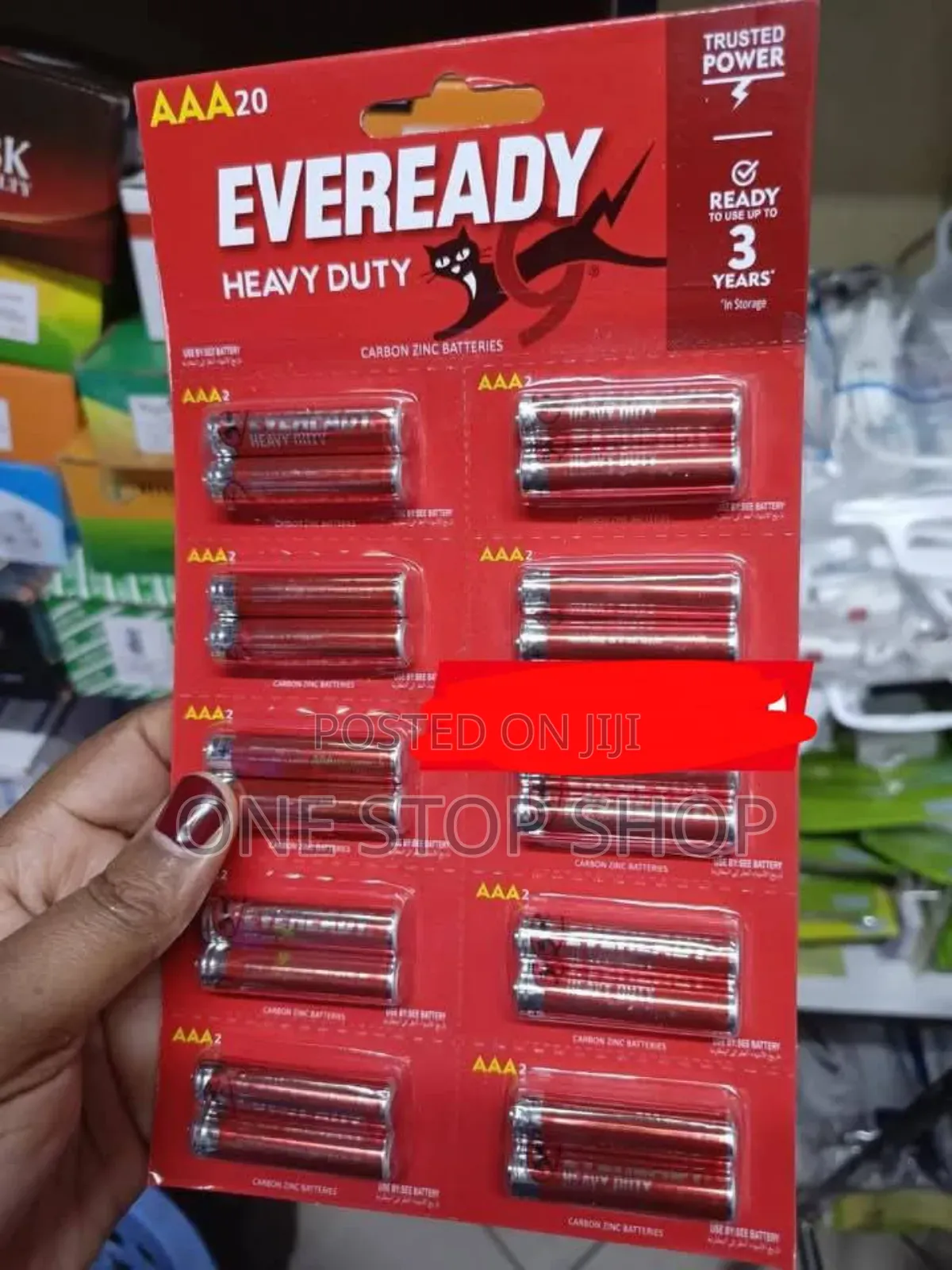 10pairs Eveready Aaa Batteries Pack
