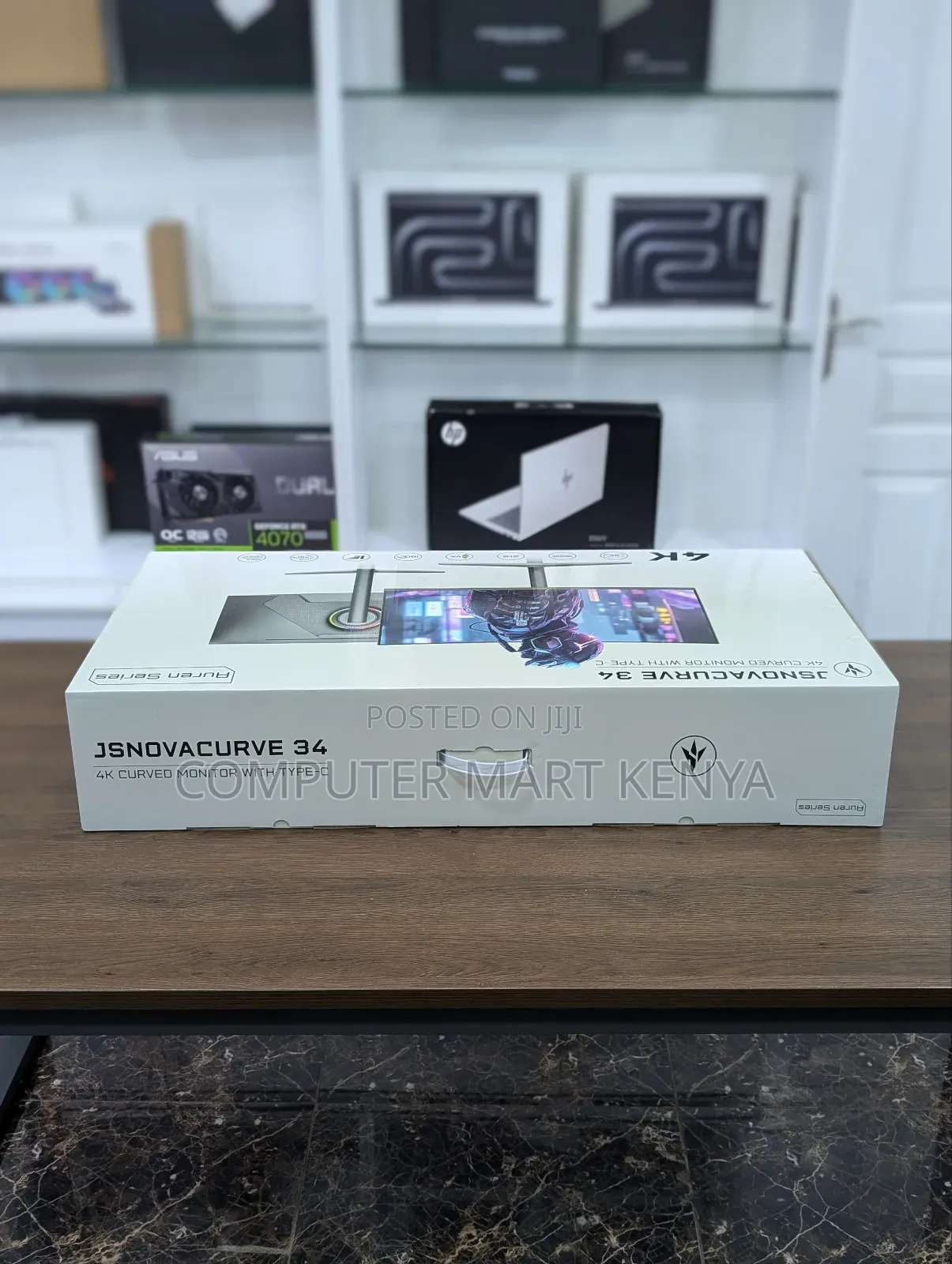 New Jsnovacurve 34inch 4k Monitor With Type C