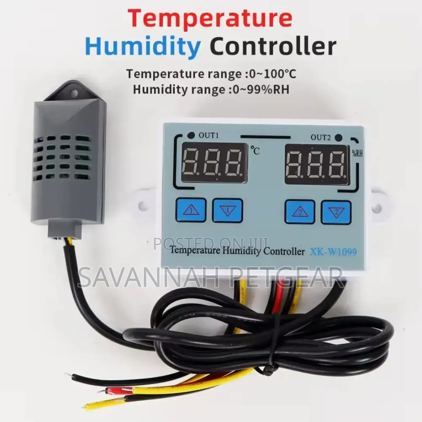 Xk-W1099 Temperature and Humidity Controller Digital Thermostat