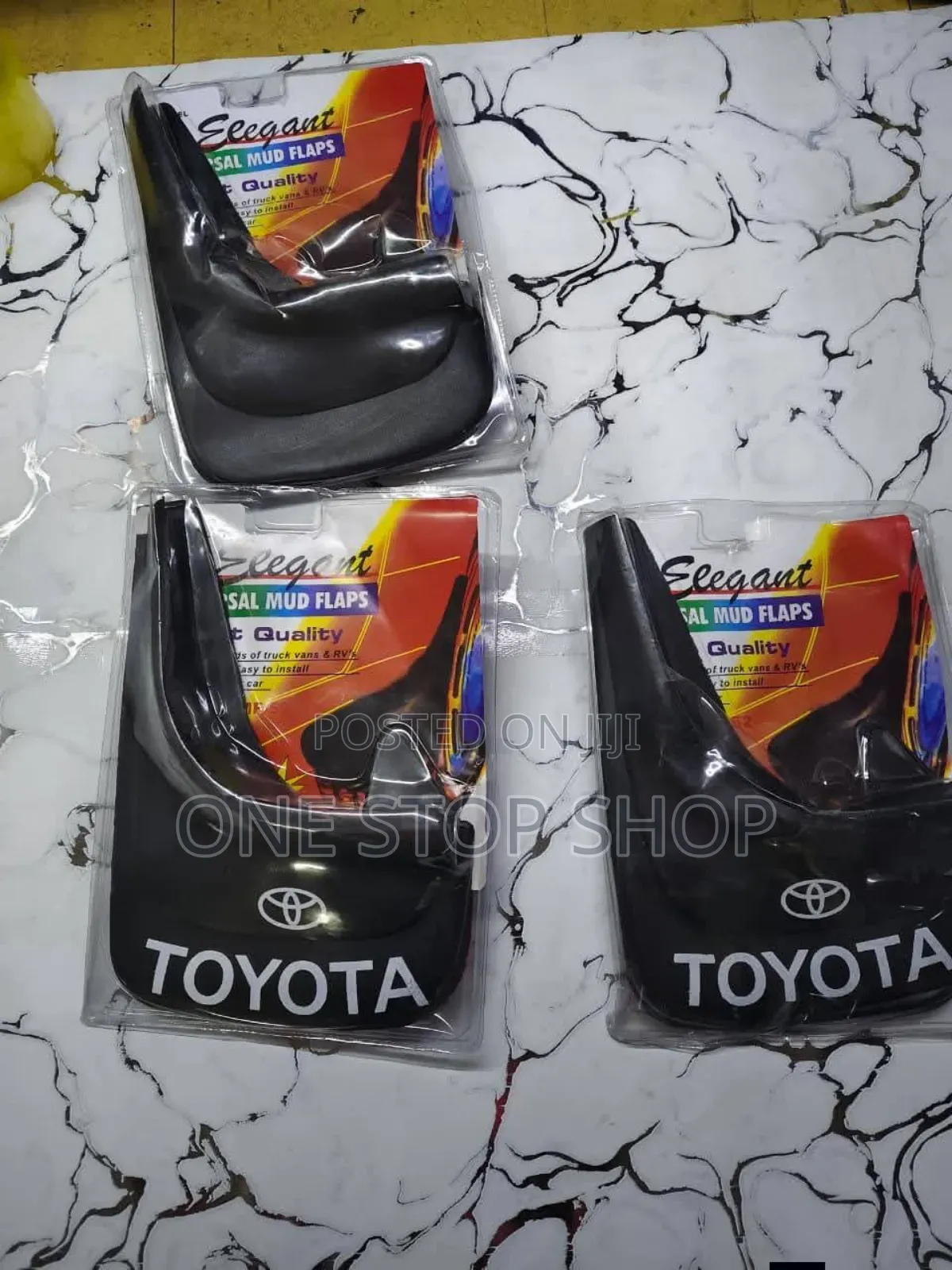 4pcs Set Universal Fit Mudflaps Branded Nissan, Toyota or Unbranded
