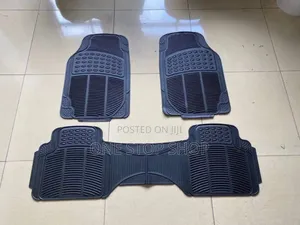 3pc Black Classy Mats for 5 Seater Cars