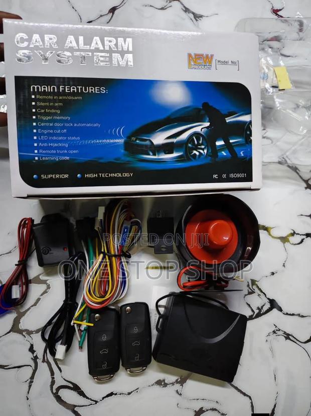 Car Alarm Compatible With All Car Models but No Cut Out