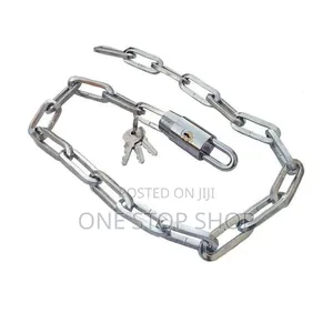 Gate Chain Lock With Keys
