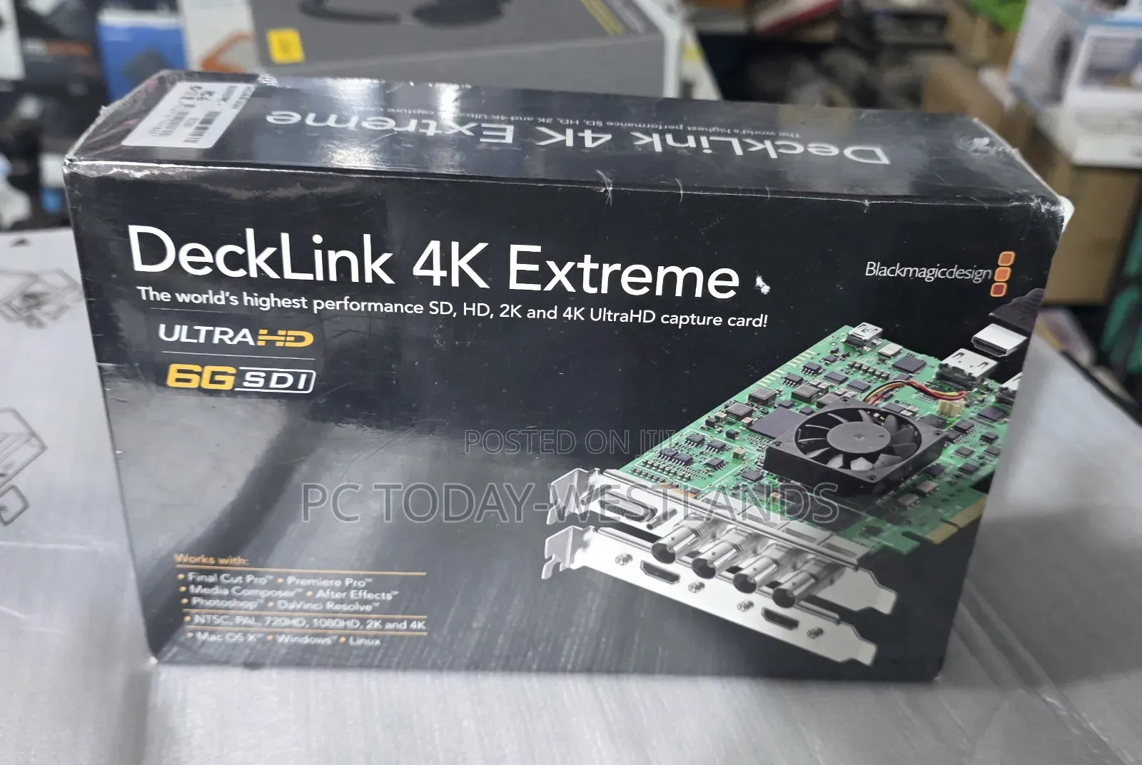 Blackmagic Design Decklink Extreme 6g Sdi Capture Card