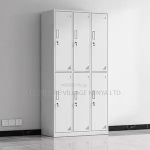 Office Cabinet; 6 Doors Metal Locker Storage Cabinet