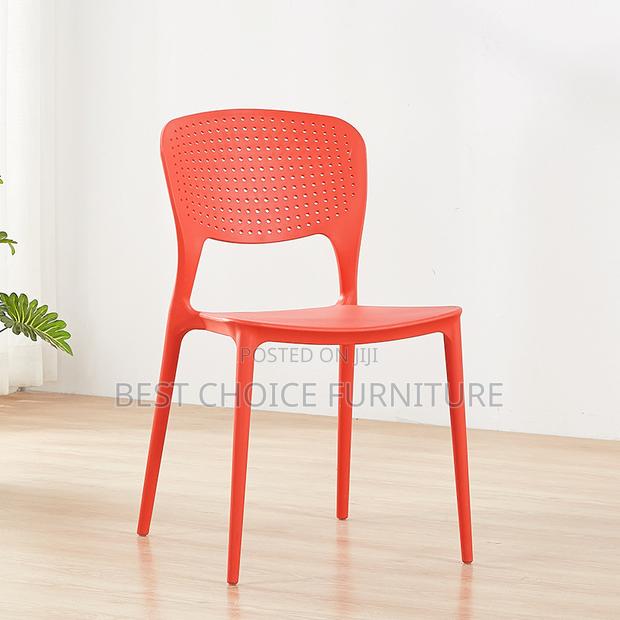 Dining Chair :Curved Open-Back Dining Chair - main view