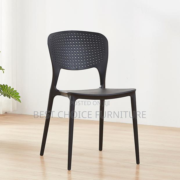 Dining Chair :Curved Open-Back Dining Chair - thumbnail 4