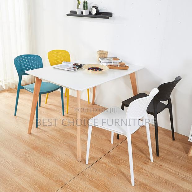 Dining Chair :Curved Open-Back Dining Chair - thumbnail 9